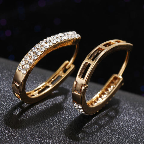 Crystal Stud Earrings for Women