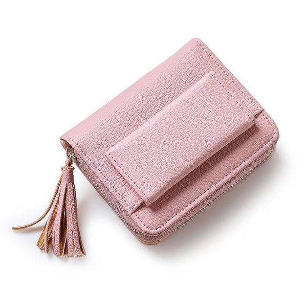 Tassel Pendant Short Money Wallet