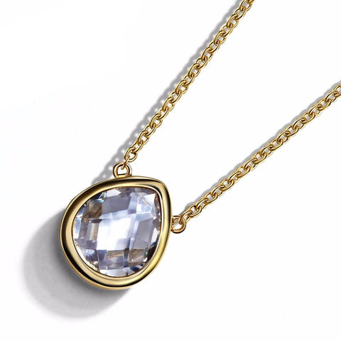 Teardrop Pendant Necklace