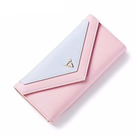 Geometric Envelope Clutch Wallet