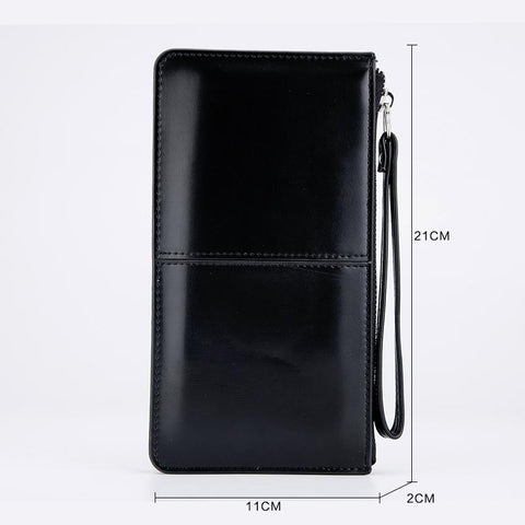 Oil Leather Fashioned Wallet