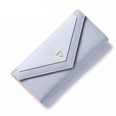 Geometric Envelope Clutch Wallet