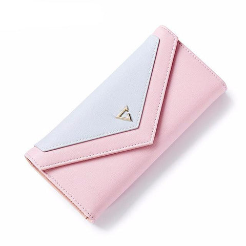 Geometric Envelope Clutch Wallet
